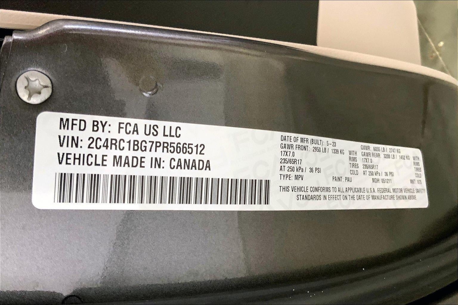 2023 Chrysler Pacifica Touring L