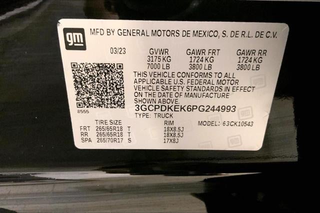 2023 Chevrolet Silverado 1500 4WD Crew Cab Short Bed LT with 2FL