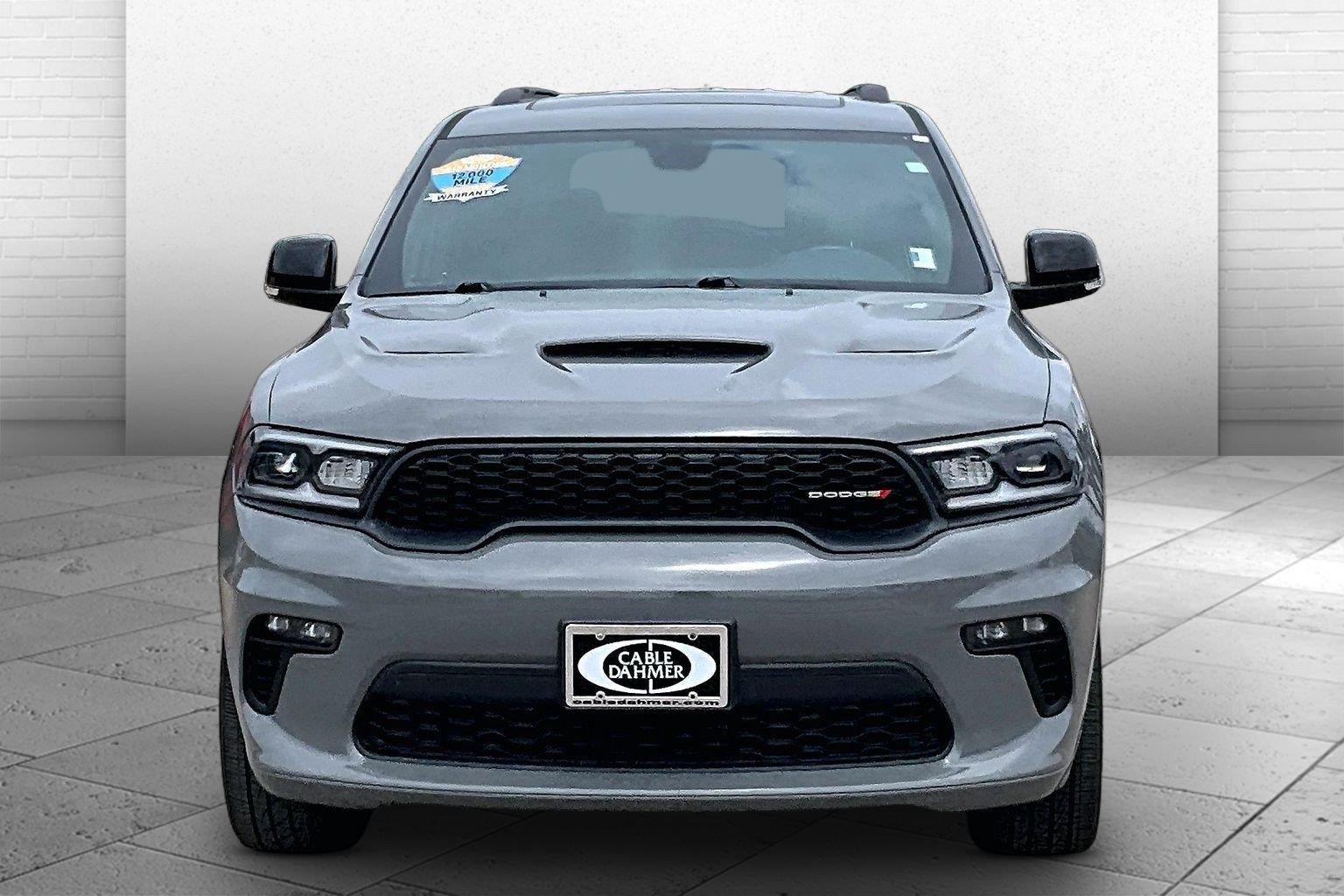 Used 2021 Dodge Durango GT Plus with VIN 1C4RDJDG0MC644157 for sale in Kansas City