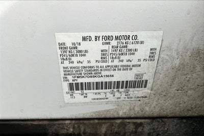 2019 Ford Explorer XLT