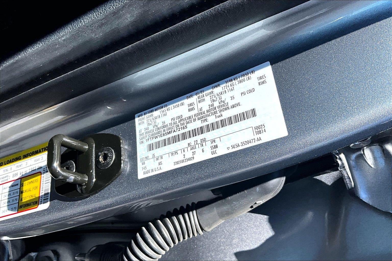 2021 Ford F-150 XL