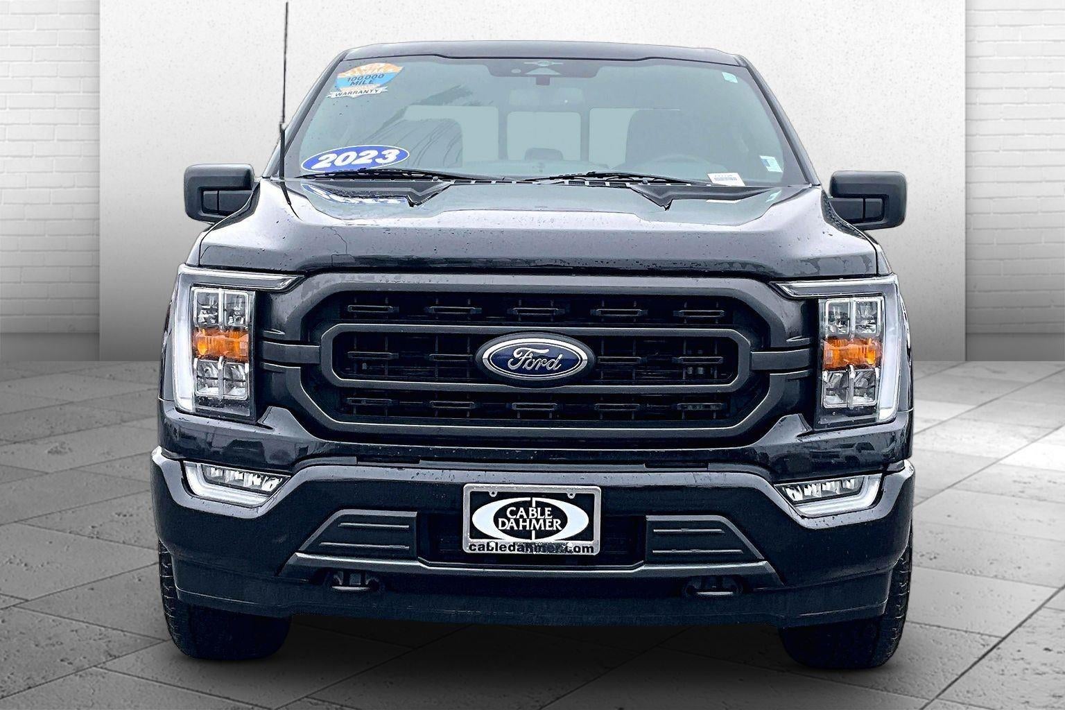 Used 2023 Ford F-150 XLT with VIN 1FTFW1E88PKD40377 for sale in Kansas City