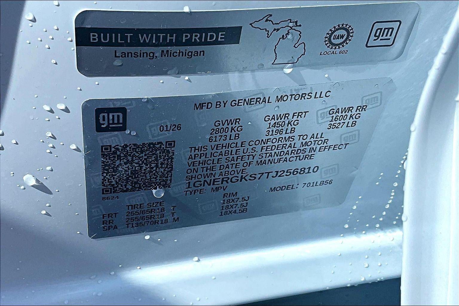 2026 Chevrolet Traverse LT