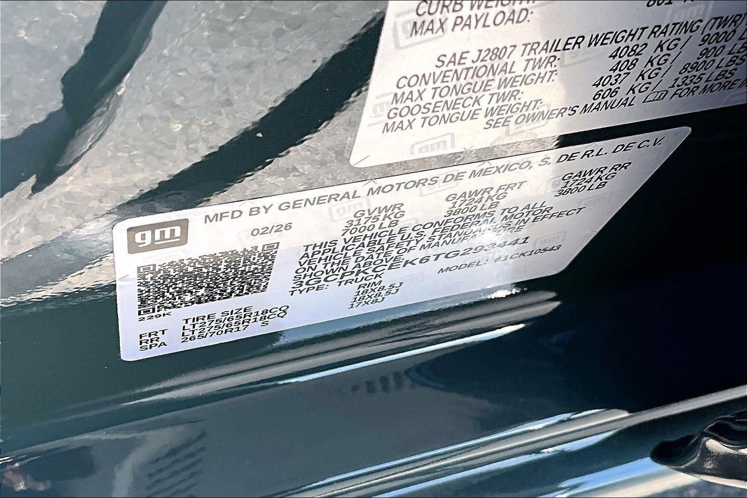 2026 Chevrolet Silverado 1500 Custom Trail Boss