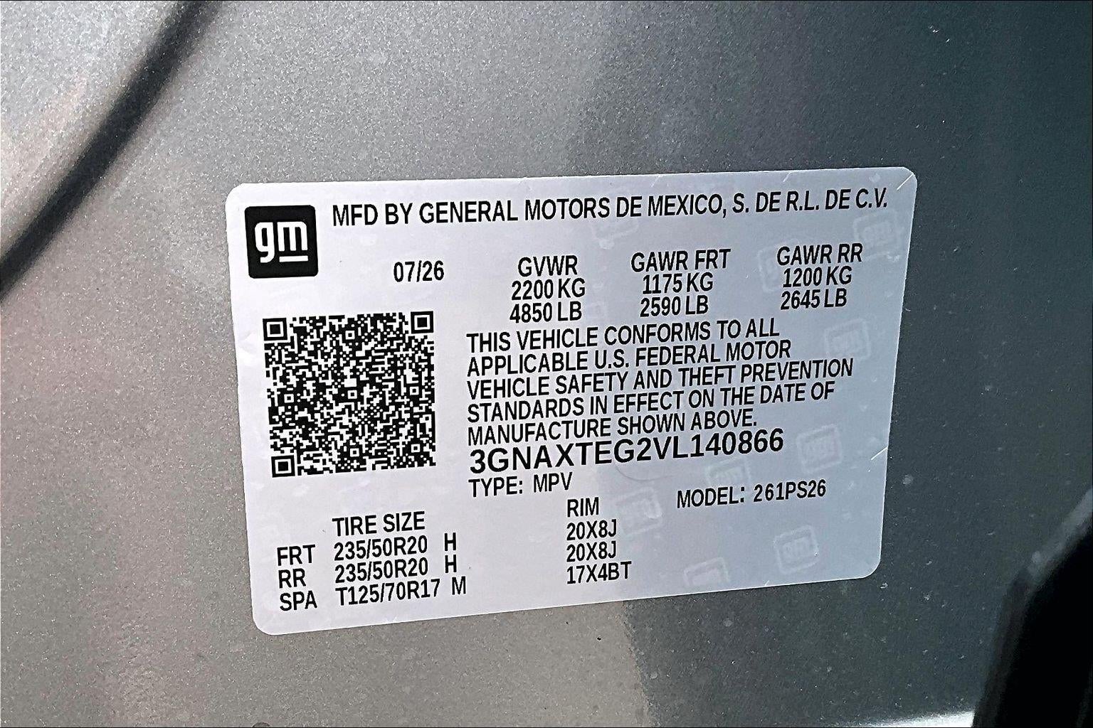 2027 Chevrolet Equinox RS