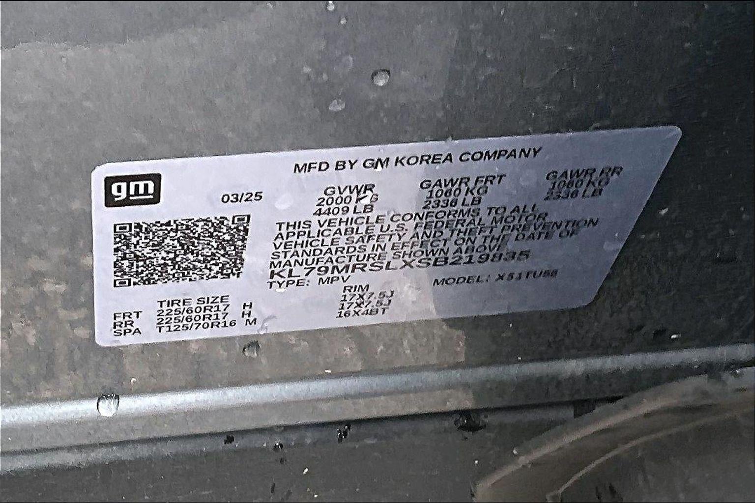 2025 Chevrolet Trailblazer LT