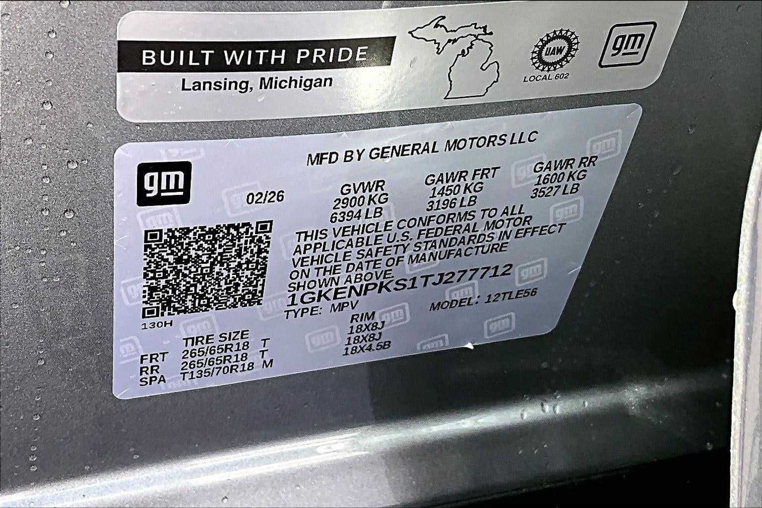 2026 GMC Acadia AT4