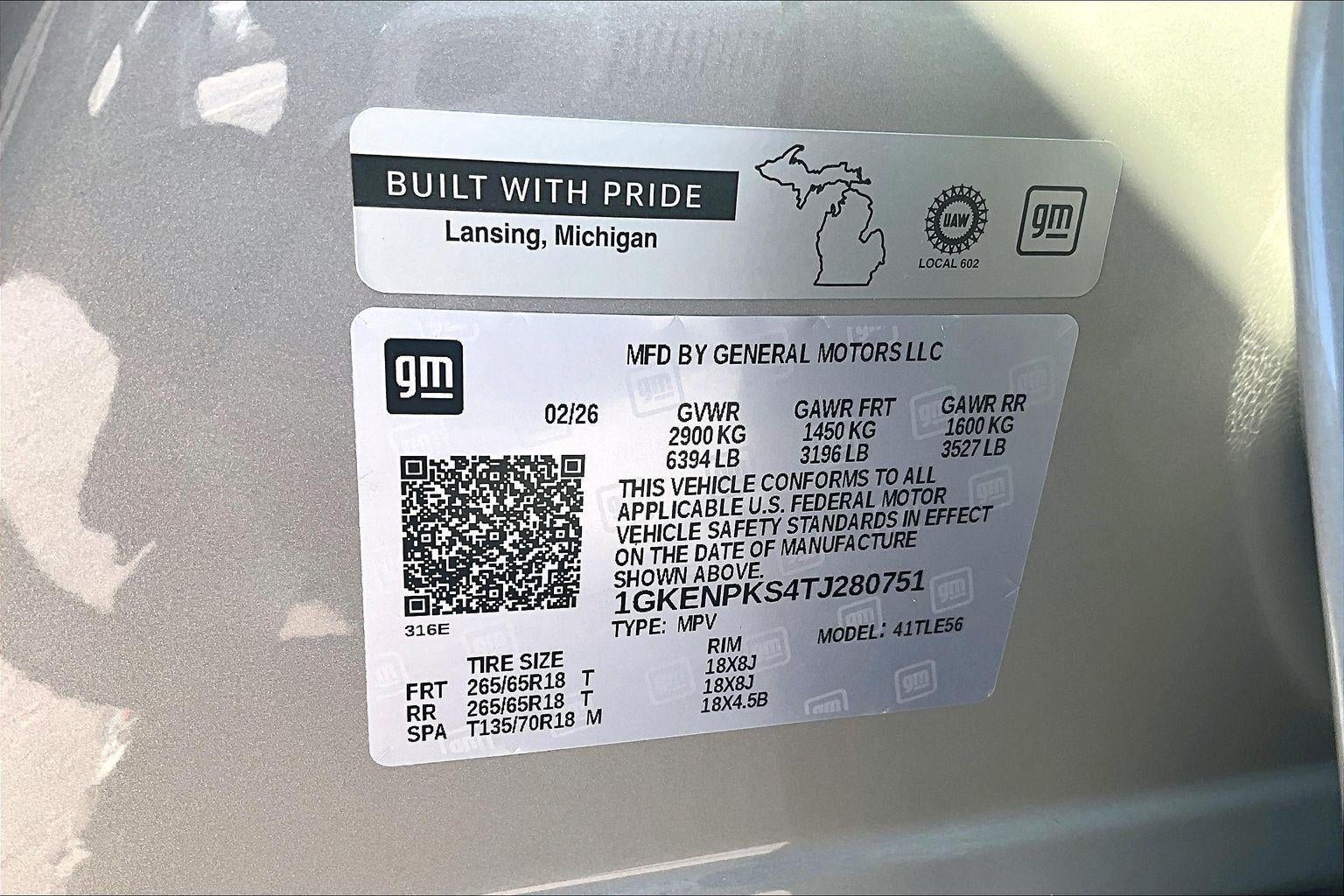 2026 GMC Acadia AT4