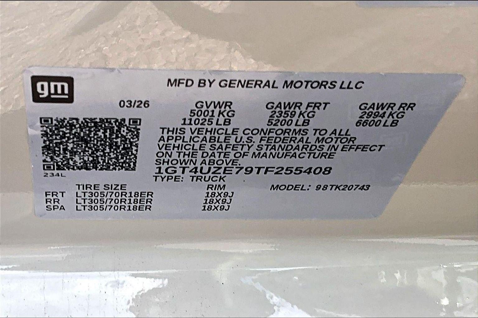2026 GMC Sierra 2500 HD AT4X