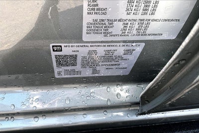 2026 GMC Sierra 1500 AT4X
