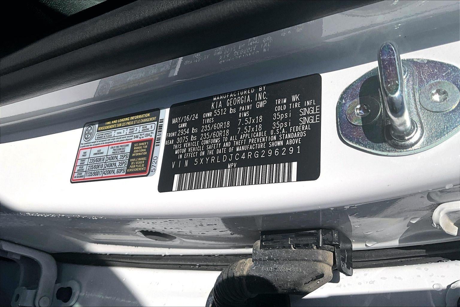 2024 Kia Sorento S