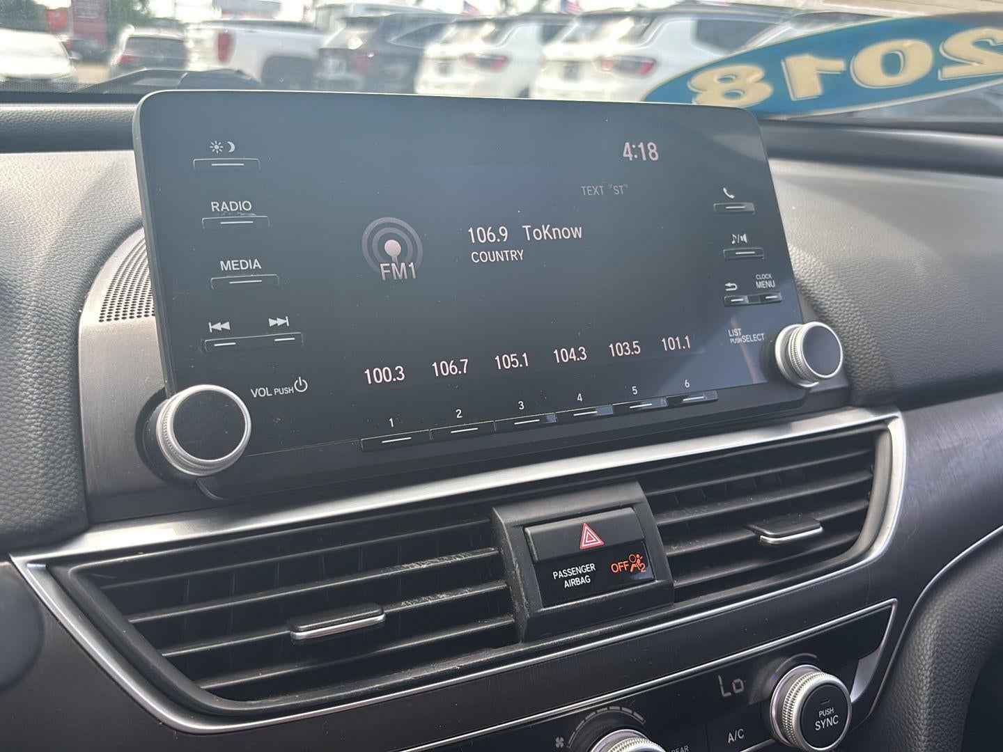 2018 Honda Accord Sedan LX 1.5T