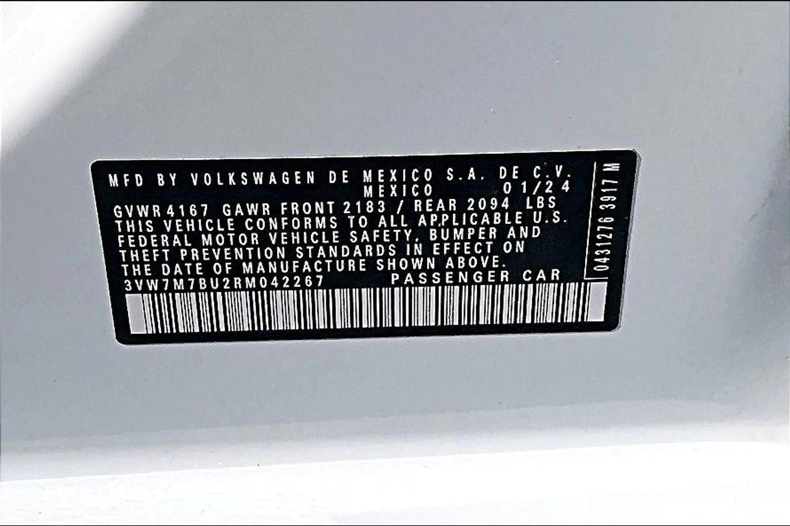 2024 Volkswagen Jetta SE