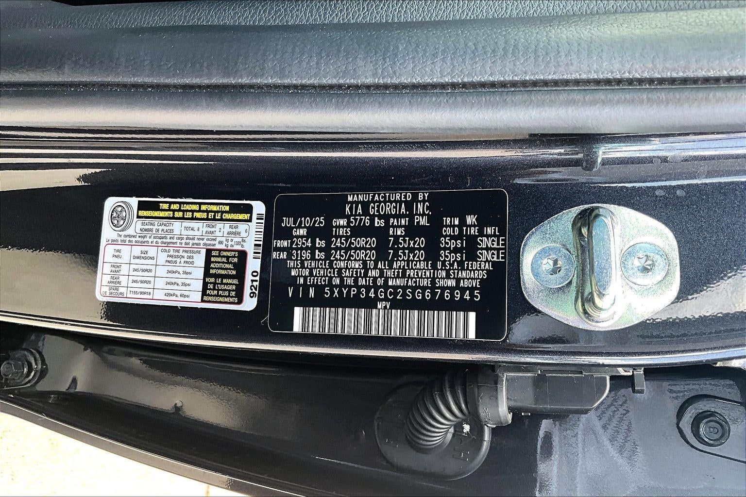 2025 Kia Telluride EX