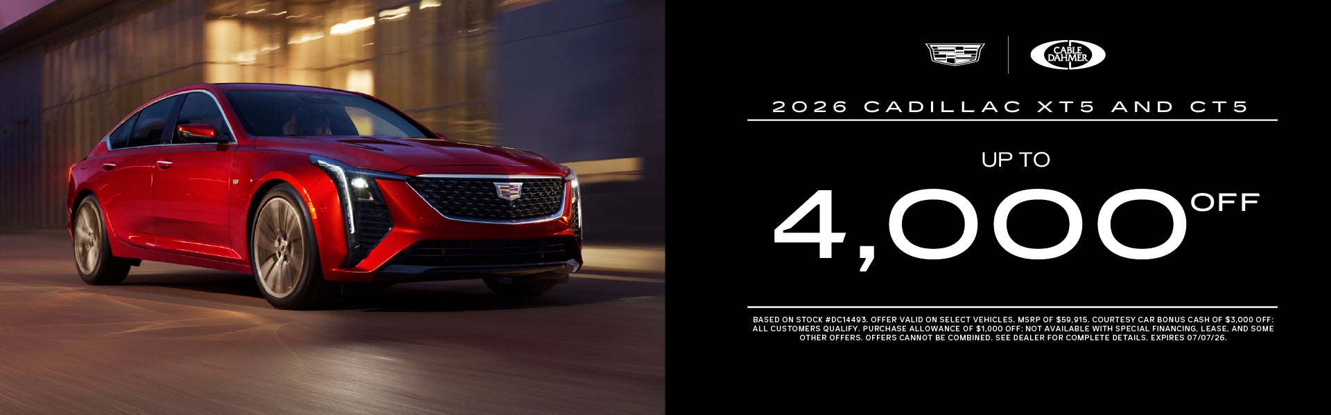 Up to $4,000 OFF