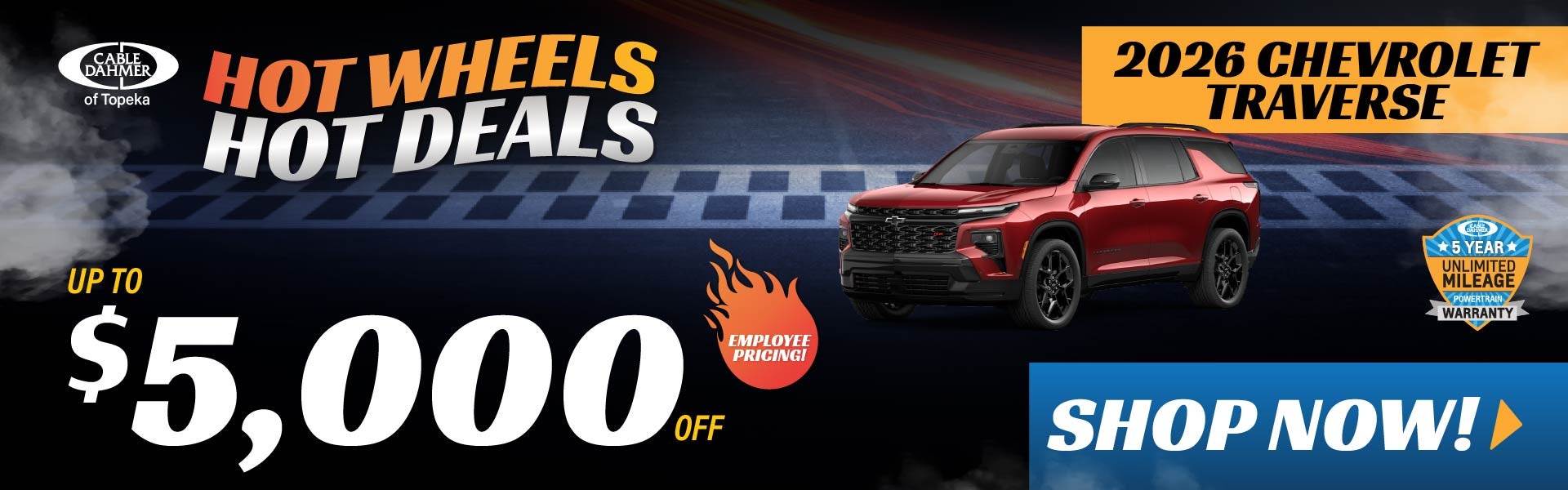 Up to $5,000 OFF
