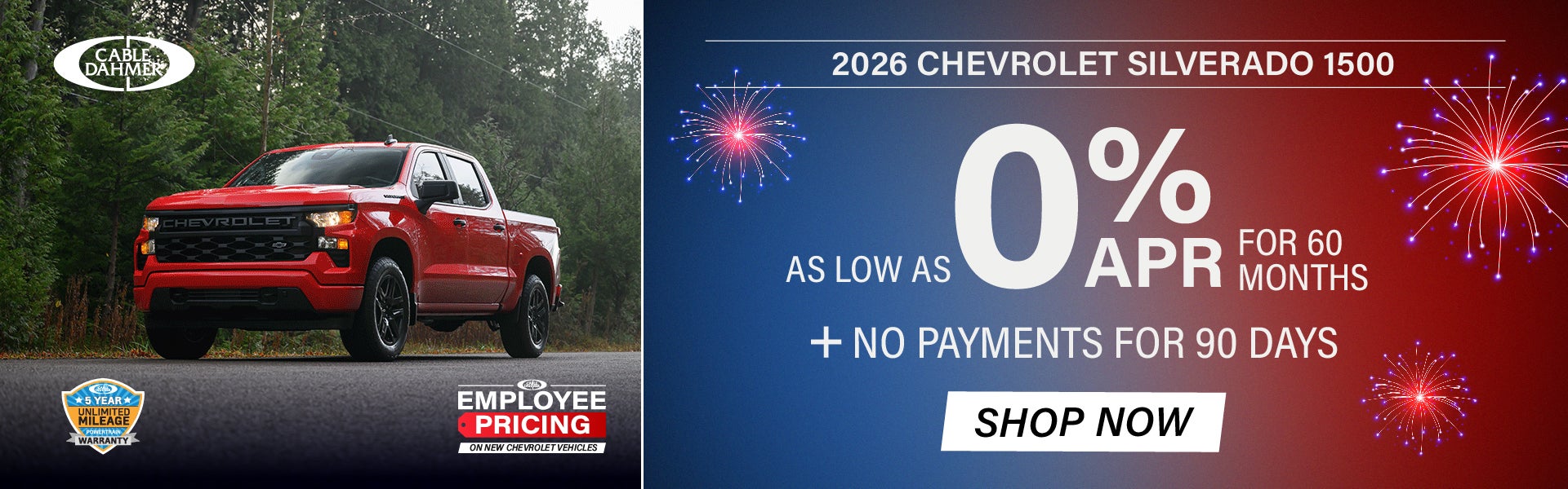 Silverado 1500 as low as 0% for 60mo