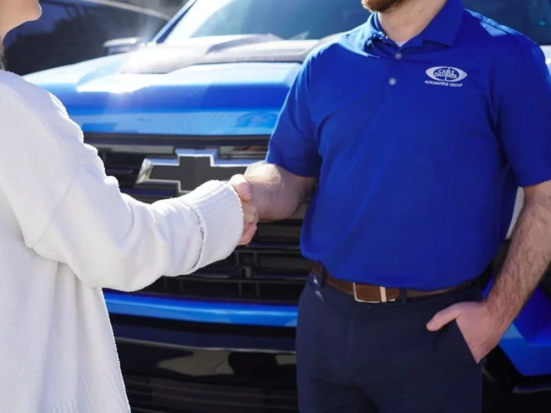Cable Dahmer employee shaking hands