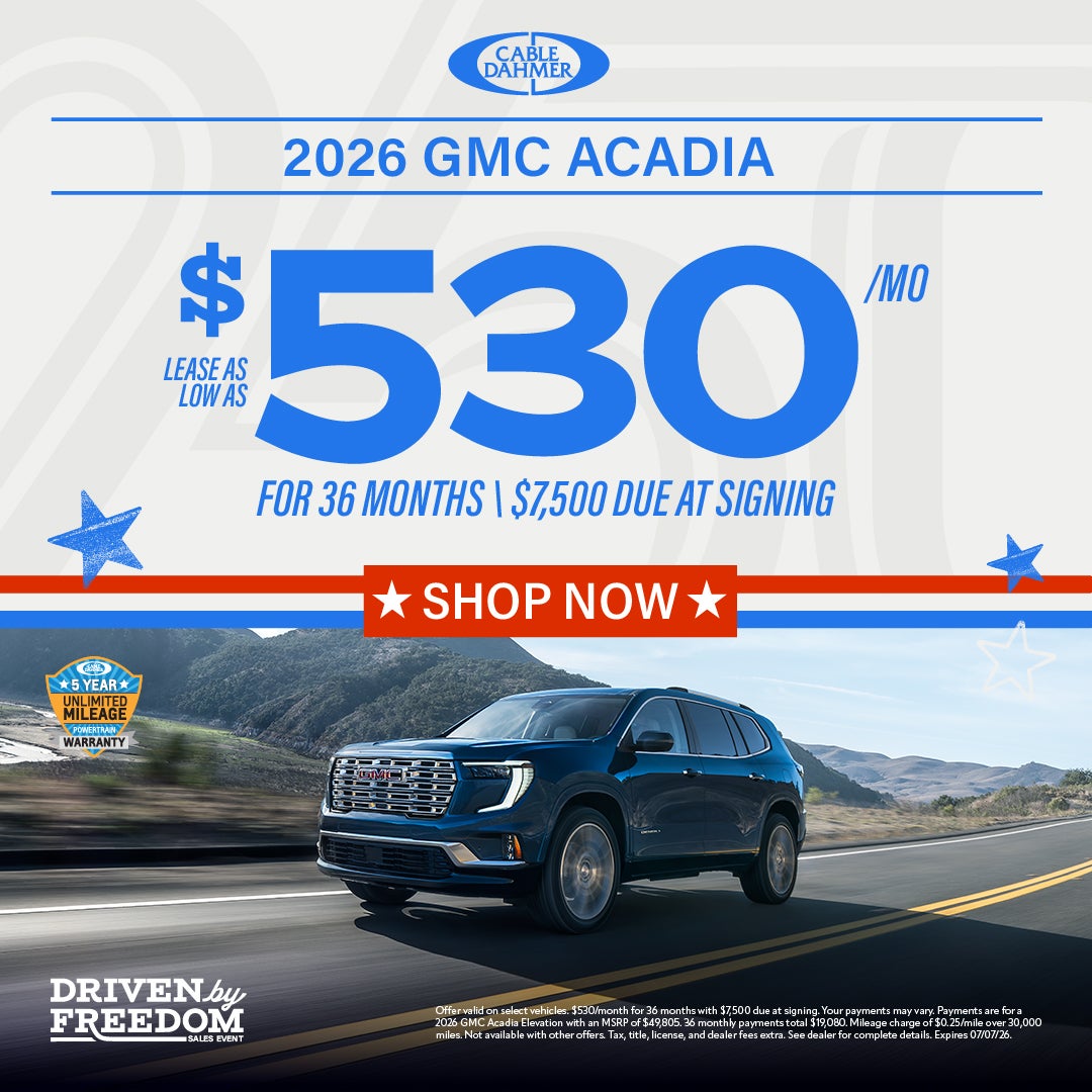 2026 GMC Acadia